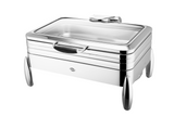 1/1 Chafing Dish with Tempered Glass Lid